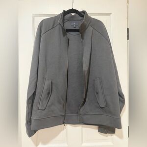 Brooks Brothers Charcoal Zip Jacket